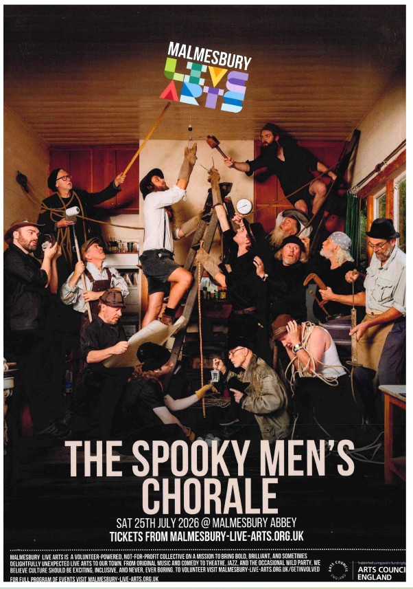 Spooky Men's Choral - Malmesbury Live Arts